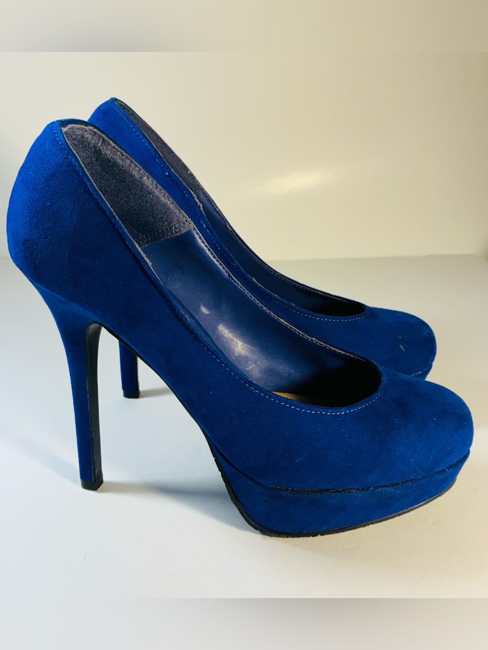 Candies Blue Stilettos Size 9